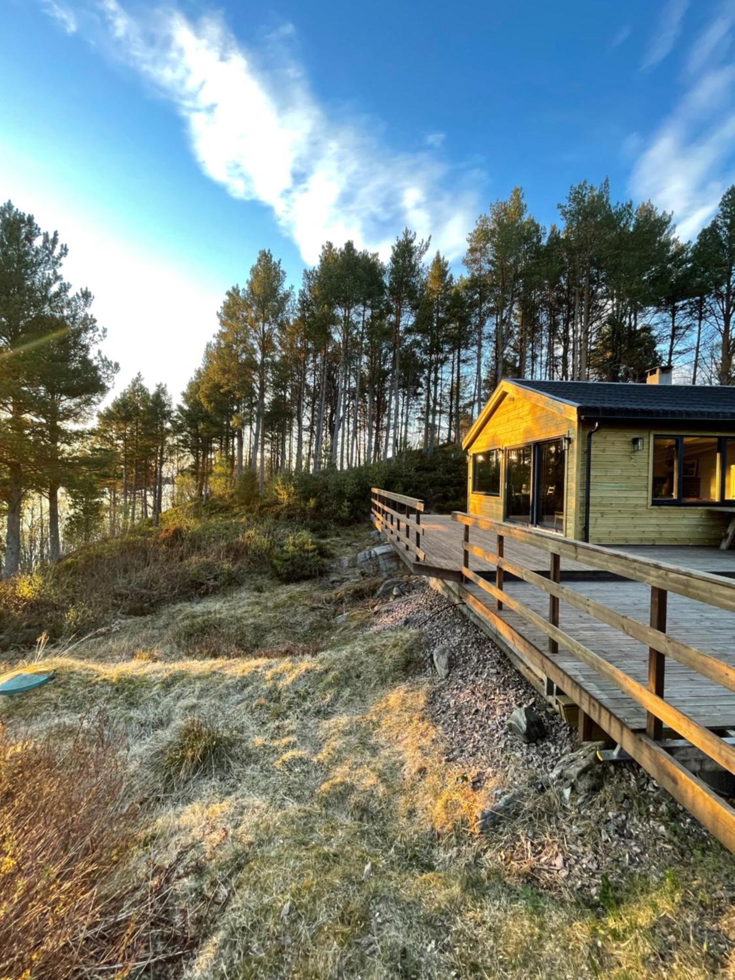 Hytte I Naturskjonne Omgivelser Sofstad Exterior photo
