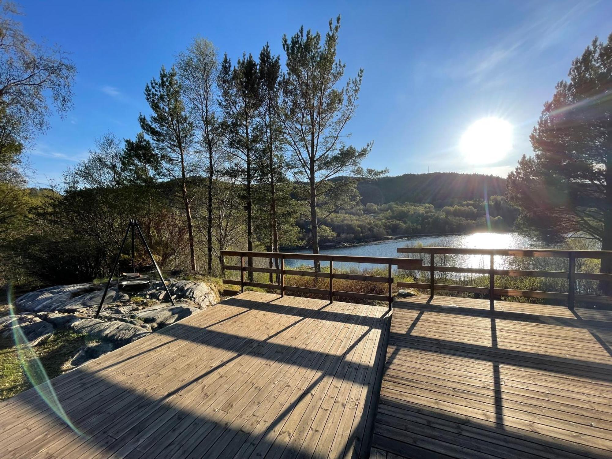 Hytte I Naturskjonne Omgivelser Sofstad Exterior photo