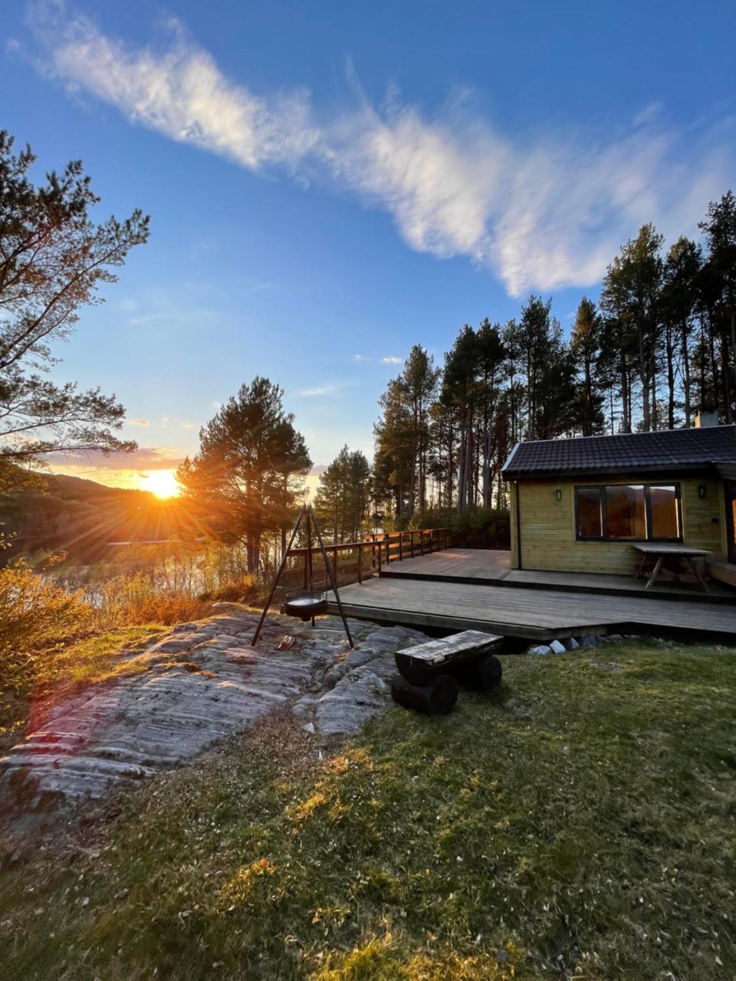 Hytte I Naturskjonne Omgivelser Sofstad Exterior photo